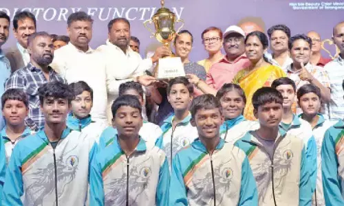 Adilabad emerge CM Cup champs Adilabad emerge CM Cup champs