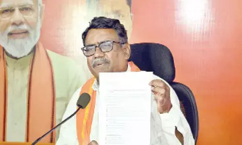 BJP asks KCR to come out of shell; take up public issues in Assembly BJP asks KCR to come out of shell; take up public issues in Assembly