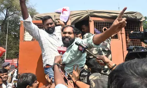 DYFI Assembly siege sparks tension as police swoop on leaders in dists