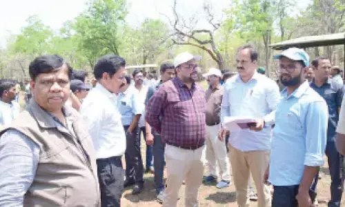 Extensive arrangements for Saleshwaram Jatara