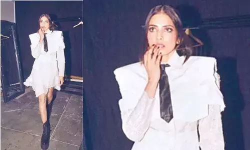 Malavika Mohanan stuns with runway look Malavika Mohanan stuns with runway look