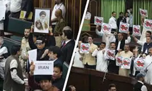 Chaos Erupts In J&K Assembly As MLAs Protest Killing Of Iran’s Former Leader