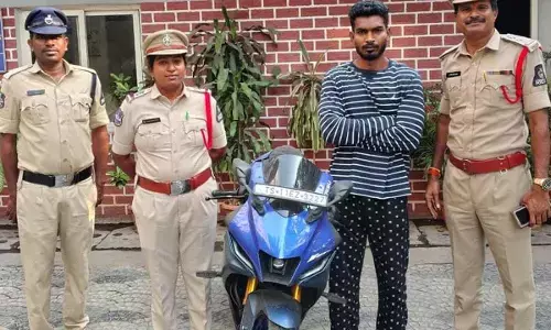 Youth held for performing bike stunts