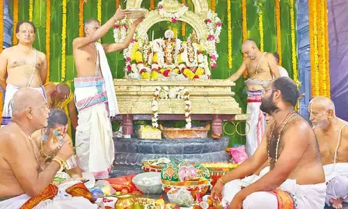 Lord Ramas celestial wedding ceremony conducted grandly