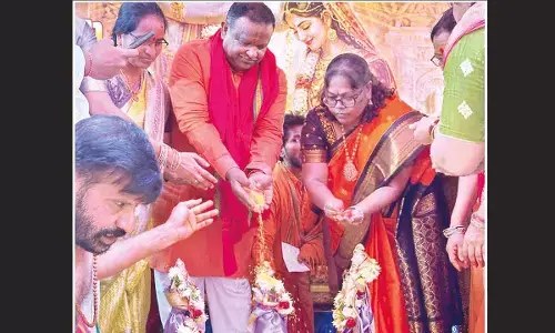 Grand celebration of Sri Sita Rama kalyanam