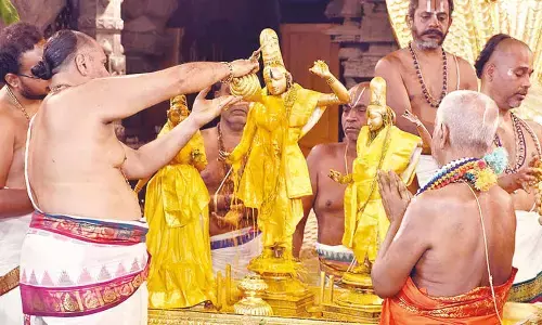 Temples witness huge rush as Sri Rama Navami is celebrated with fervour Temples witness huge rush as Sri Rama Navami is celebrated with fervour