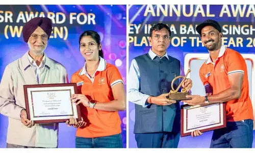 Hardik, Navneet win HI Player of the Year awards Hardik, Navneet win HI Player of the Year awards