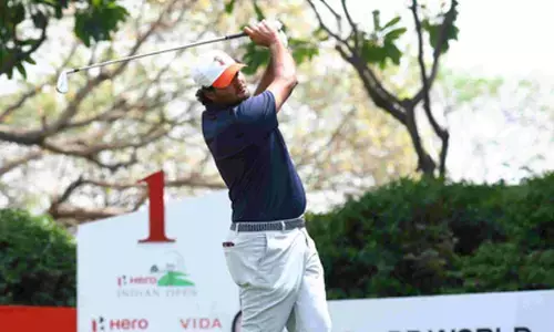Defending champion Chacarra leads by four, as OP Chouhan is the top Indian