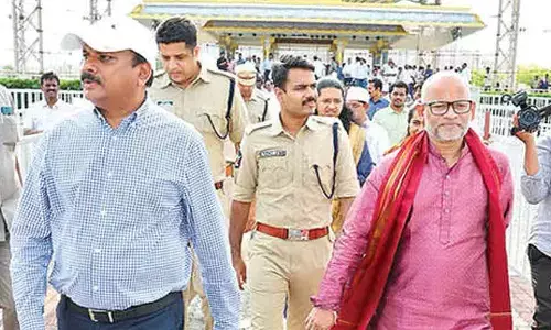 Addl EO conducts field inspection Addl EO conducts field inspection