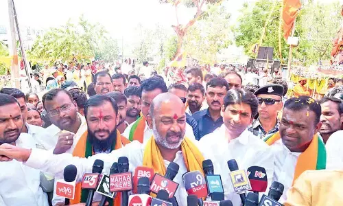 Bandi Sanjay flags gaps in rural employment delivery in Telangana Bandi Sanjay flags gaps in rural employment delivery in Telangana