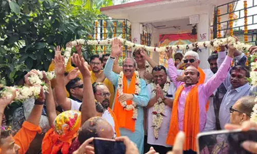 Dharmendra Pradhan visits Nandigram, predicts BJP lotus bloom again in Suvendu Adhikari’s stronghold