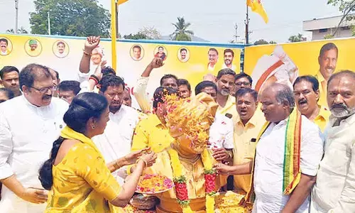 TDP cadre celebrates foundation day