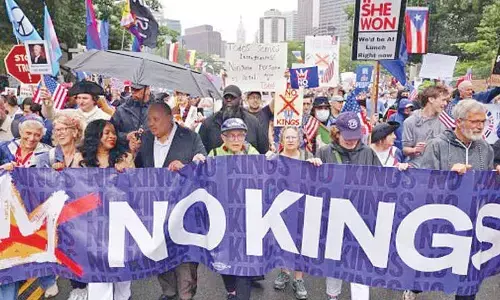 No Kings protests against Trump in US