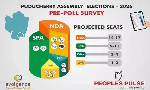 NDA holds the upper hand in Puducherry: Peoples Pulse survey
