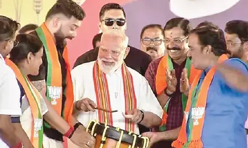 Modi says govt minimising West Asia impact, slams Cong Modi says govt minimising West Asia impact, slams Cong