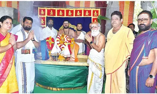Chaitra Masa Kalyana Brahmotsavams begin
