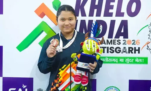 Leaving her four-year-old daughter behind, Pallavi Payeng finishes on KITG podium
