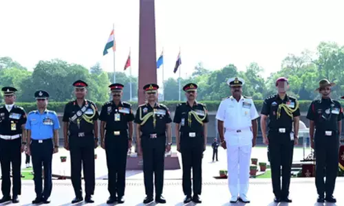 Lt Gen PP Singh steps down as Vice Chief of Army Staff, lays wreath at National War Memorial