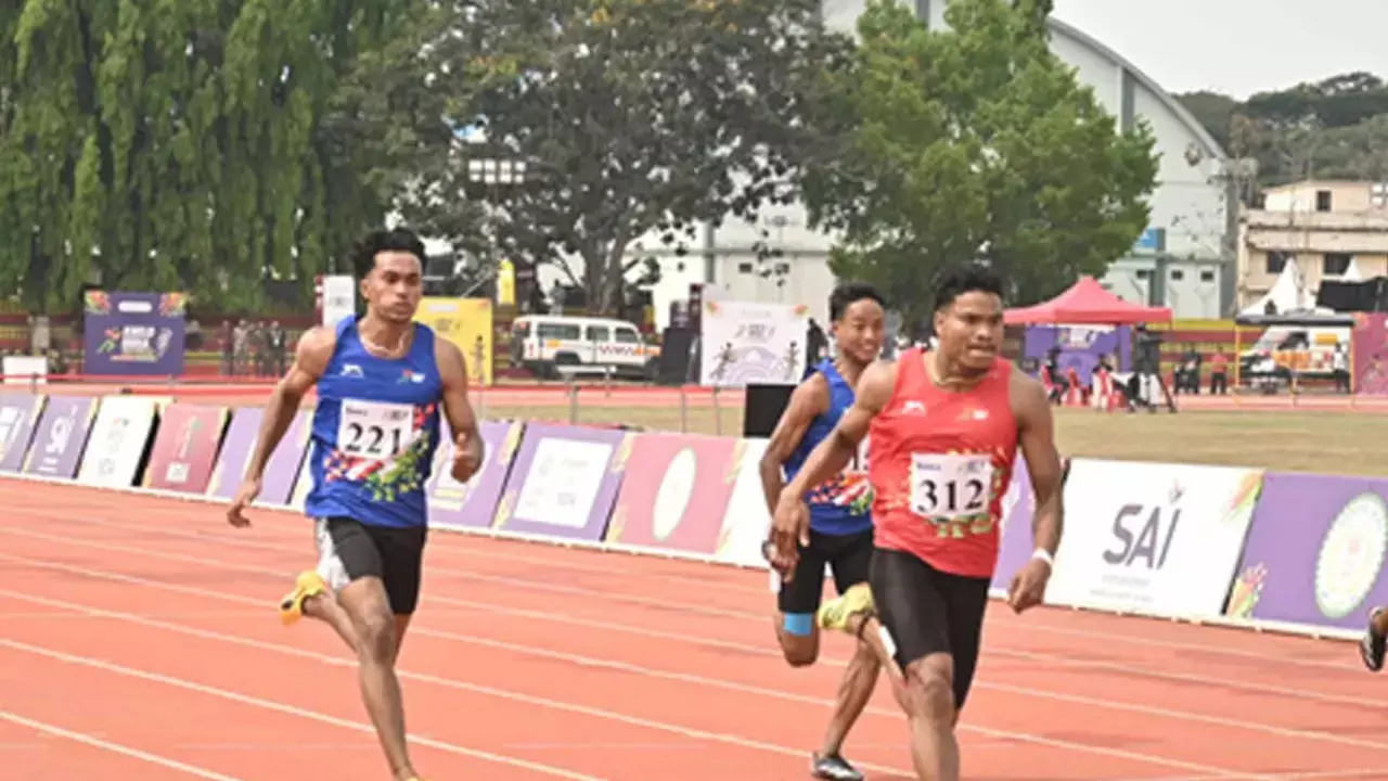 KITG 2026 Day 7: Jharkhand’s Shiv Kumar and Prithvi Oraon are fastest men and women athletes