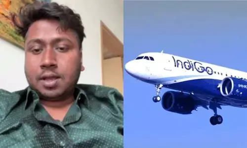 Passenger who tried opening aircraft emergency door booked after abusing Bengaluru