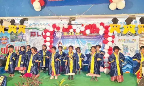 Blue Bells High School hosts grand UKG Graduation Ceremony