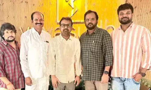 Koratala Siva launches ‘Pattuko Baba’ song from ‘Pithapuramlo… Ala Modalaindi’ Koratala Siva launches ‘Pattuko Baba’ song from ‘Pithapuramlo… Ala Modalaindi’