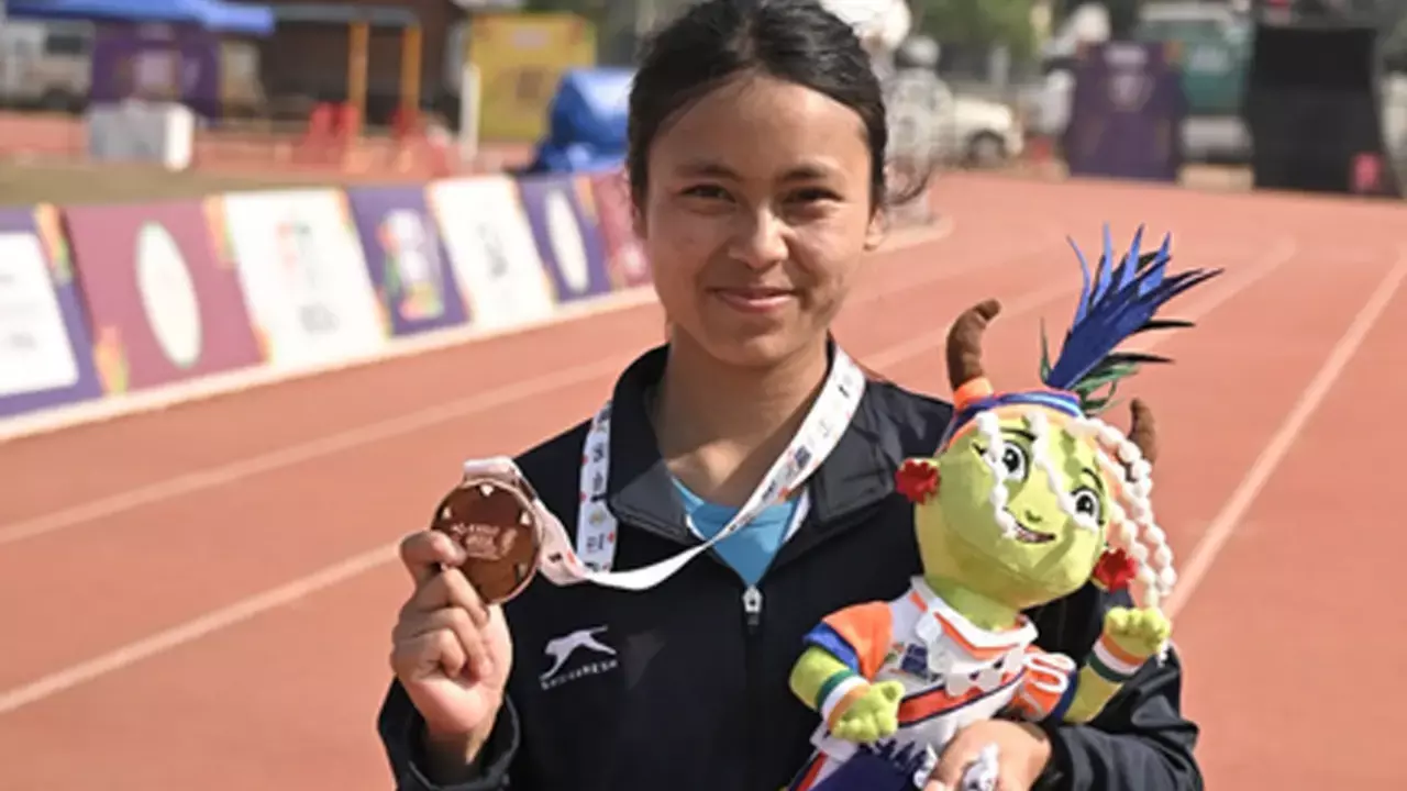 KITG 2026: Bethlyne Makri bags bronze months after switching to race-walking