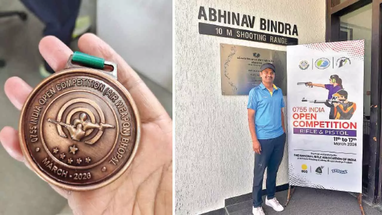 CI wins bronze medal in national level shooting competition CI wins bronze medal in national level shooting competition
