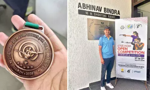 CI wins bronze medal in national level shooting competition