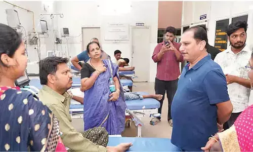MLA conducts surprise inspection at government hospital
