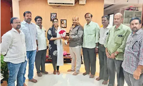 Aruna takes chargeas Krishna ZP CEO