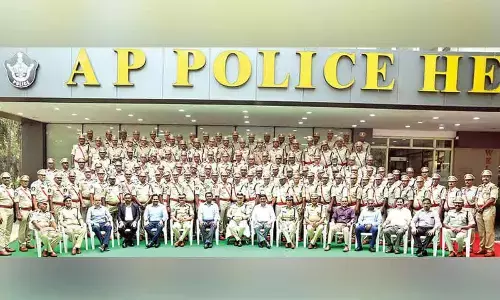 300 promoted cops meet DGP 300 promoted cops meet DGP