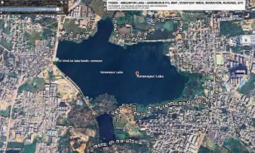 Greens see red as Ameenpur Lake wallows in utter neglect