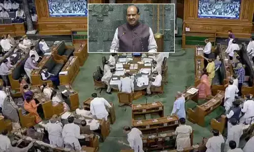 TDP MPs meet Lok Sabha speaker on Amaravati Bill
