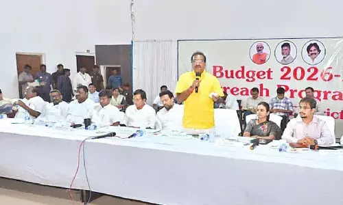 Govt showcases Kurnool development welfare balance at budget outreach Govt showcases Kurnool development welfare balance at budget outreach