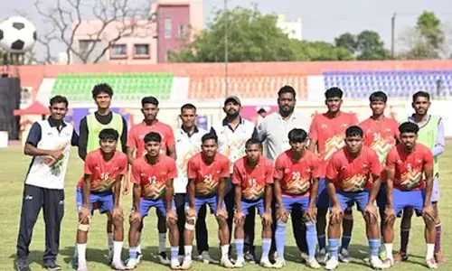 Abujhmarh ashram footballers power Chhattisgarh into KITG knockouts