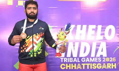 From delivering milk to first career gold at KITG 2026, J&K wrestler Hamam Hussain’s dreams come true