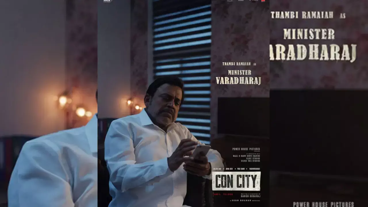 Ramesh Thilak, Thambi Ramaiahs characters in Arjun Das-starrer Con City revealed