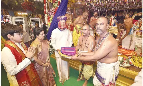 Devotion marks divine wedding of Sri Sita Rama at Vontimitta