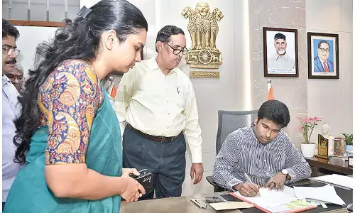 New collector takes charge in Visakhapatnam