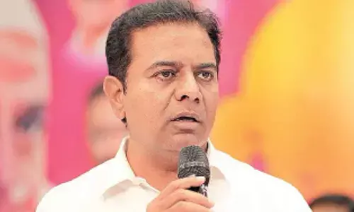 KTR writes to Railway Minister for Kazipet Rail Division