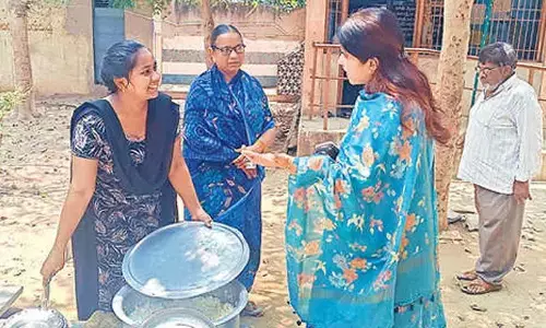Collector stresses on improved standards in schools, Anganwadi centres