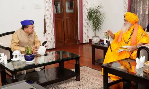 Uttarakhand CM Dhami visits Kedarnath Dham, discusses Char Dham Yatra preparations