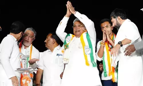 Congress power show in minority-dominated areas of Davanagere ahead of bypoll