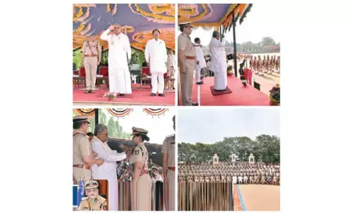Police Flag Day ceremony held, CM, HM take part
