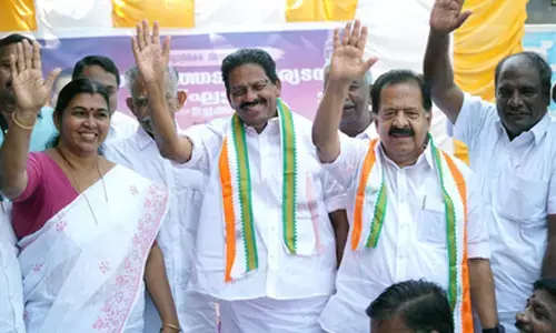 UDF heading for landslide win targeting 100 seats: Chennithala