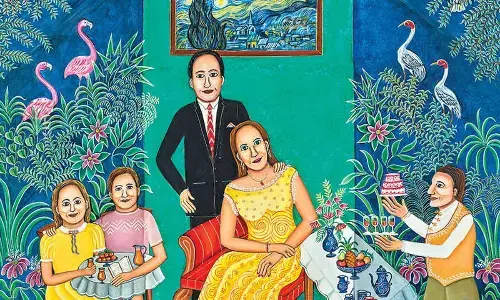 A solo exhibition by Nayanaa Kanodia