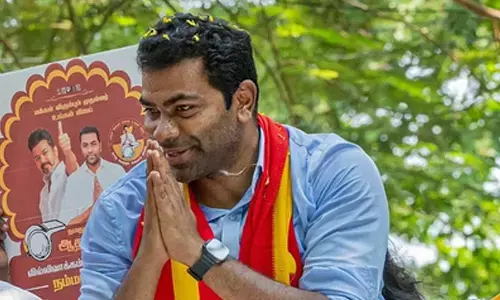 TVK leader Aadhav Arjuna targets DMK leadership, alleges family dominance