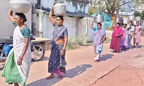 As temperatures soar, water woes for tribals rise