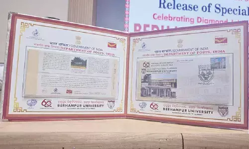 A philatelic tribute to Berhampur University’s Diamond Jubilee